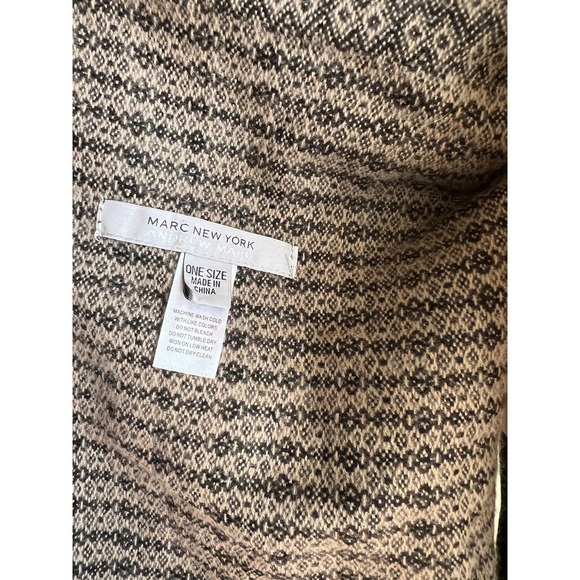 Red, Black, Gray Marc New York Andrew Marc Cardigan Duster One Size - Picture 4 of 4